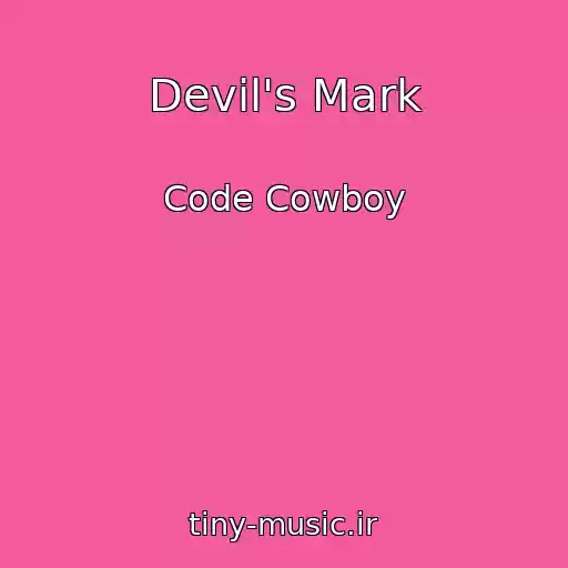کاور آهنگ Devil's Mark از Code Cowboy