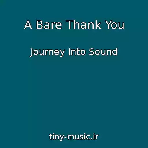 کاور آهنگ A Bare Thank You از Journey Into Sound