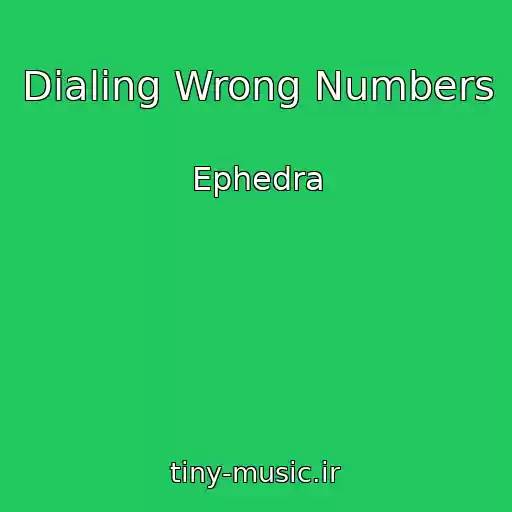 کاور آهنگ Dialing Wrong Numbers از Ephedra