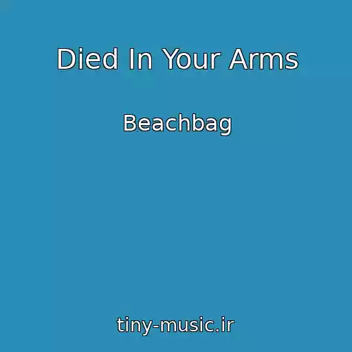 کاور آهنگ Died In Your Arms از Beachbag