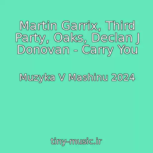 کاور آهنگ Martin Garrix, Third Party, Oaks, Declan J Donovan - Carry You از Muzyka V Mashinu 2024