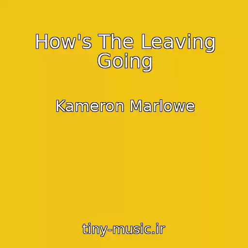 کاور آهنگ How's The Leaving Going از Kameron Marlowe