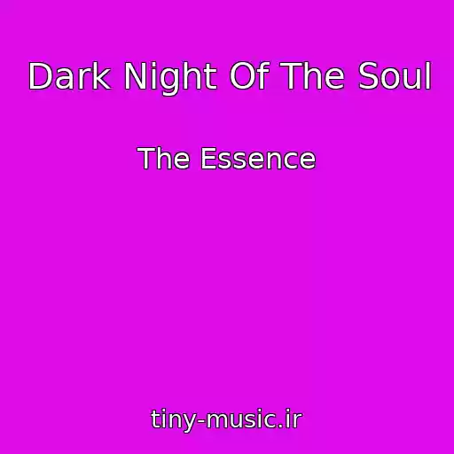 کاور آهنگ Dark Night Of The Soul از The Essence