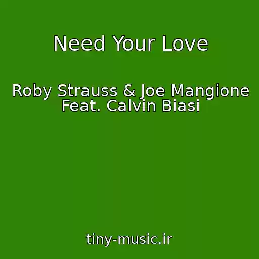کاور آهنگ Need Your Love از Roby Strauss & Joe Mangione Feat. Calvin Biasi