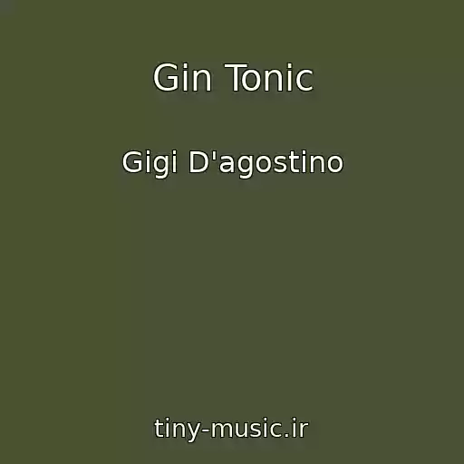 کاور آهنگ Gin Tonic از Gigi D'agostino