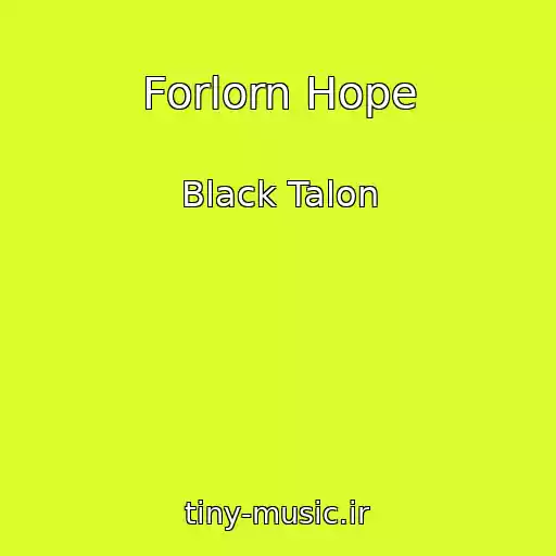 کاور آهنگ Forlorn Hope از Black Talon