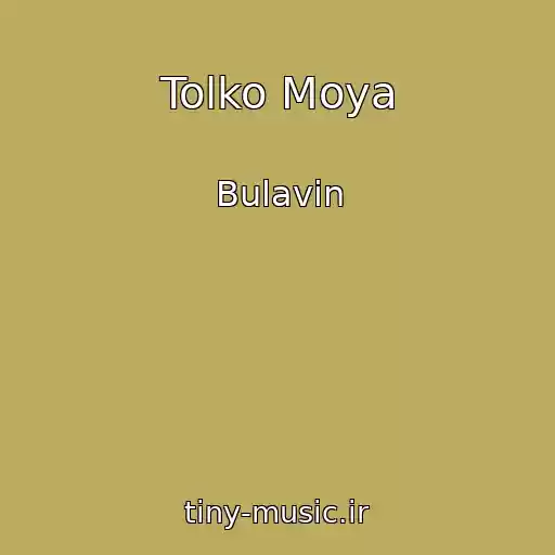 کاور آهنگ Tolko Moya از Bulavin