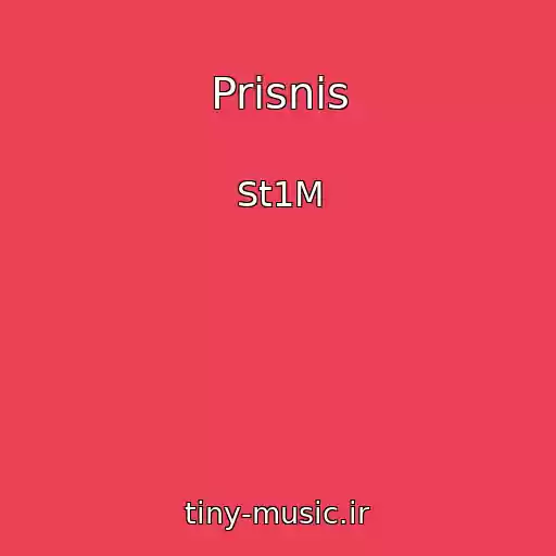 کاور آهنگ Prisnis از St1M