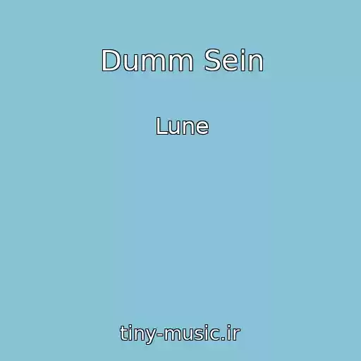 کاور آهنگ Dumm Sein از Lune