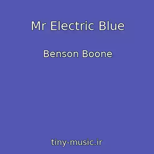 کاور آهنگ Mr Electric Blue از Benson Boone