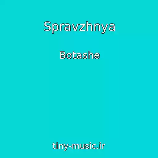 کاور آهنگ Spravzhnya از Botashe