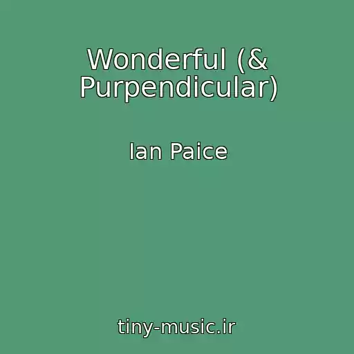 کاور آهنگ Wonderful (& Purpendicular) از Ian Paice
