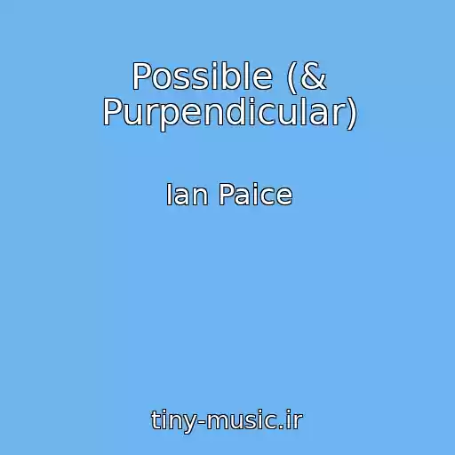 کاور آهنگ Possible (& Purpendicular) از Ian Paice