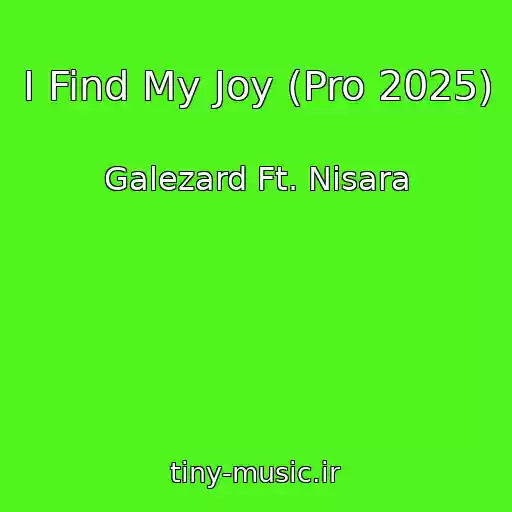 کاور آهنگ I Find My Joy (Pro 2025) از Galezard Ft. Nisara