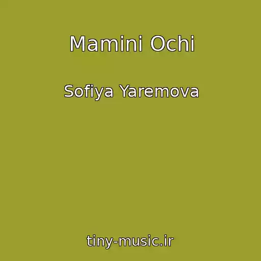 کاور آهنگ Maminі Ochі از Sofіya Yaremova