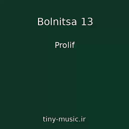 کاور آهنگ Bolnitsa 13 از Prolif