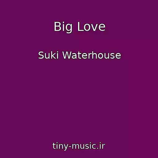 کاور آهنگ Big Love از Suki Waterhouse