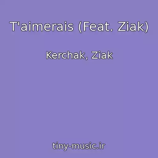 کاور آهنگ T'aimerais (Feat. Ziak) از Kerchak, Ziak