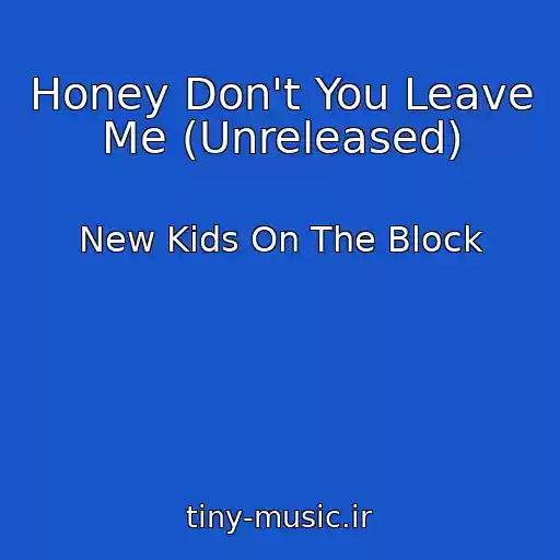 کاور آهنگ Honey Don't You Leave Me (Unreleased) از New Kids On The Block