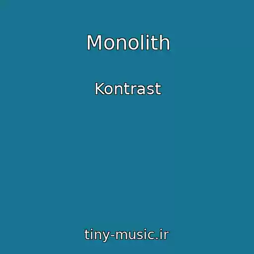 کاور آهنگ Monolith از Kontrast