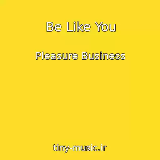 کاور آهنگ Be Like You از Pleasure Business
