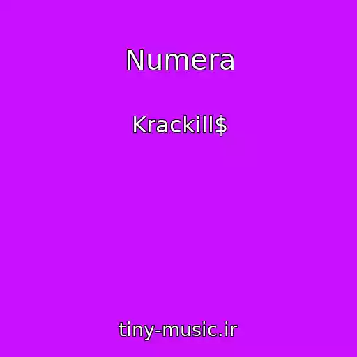 کاور آهنگ Numera از Krackill$