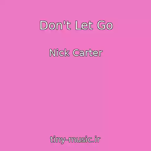 کاور آهنگ Don't Let Go از Nick Carter
