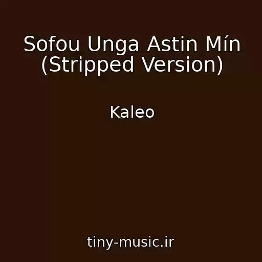 کاور آهنگ Sofou Unga Astin Mín (Stripped Version) از Kaleo