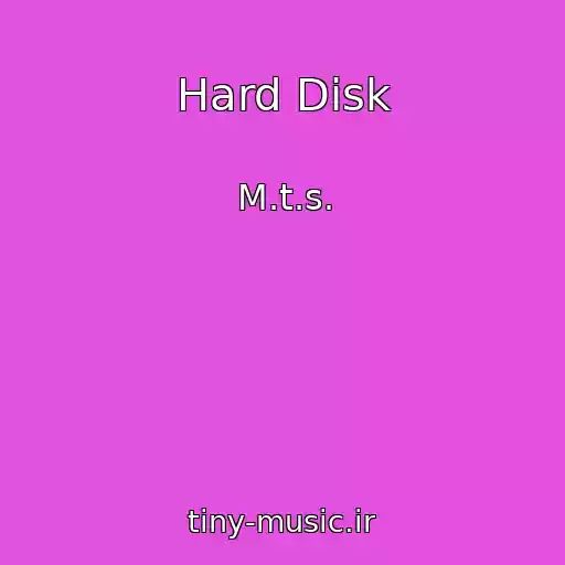 کاور آهنگ Hard Disk از M.t.s.