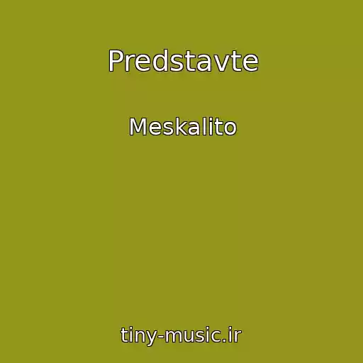 کاور آهنگ Predstavte از Meskalito