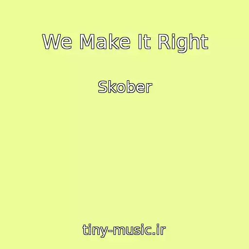 کاور آهنگ We Make It Right از Skober