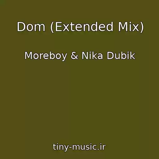 کاور آهنگ Dom (Extended Mix) از Moreboy & Nika Dubik