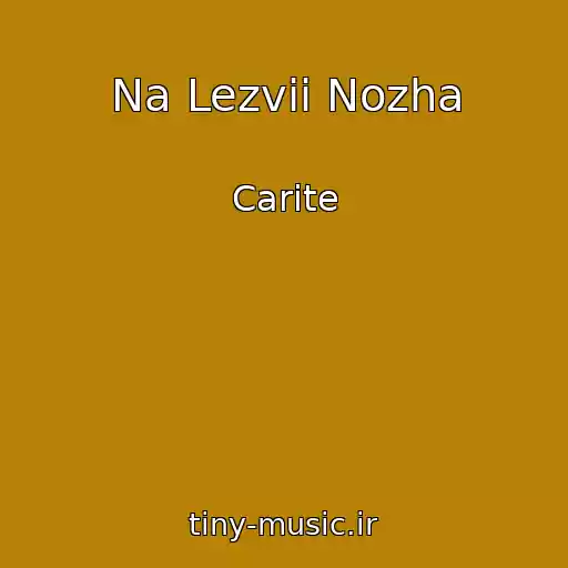 کاور آهنگ Na Lezvii Nozha از Carite