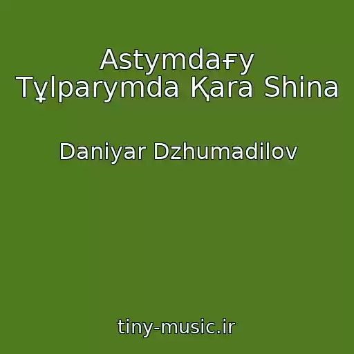 کاور آهنگ Astymdaғy Tұlparymda Қara Shina از Daniyar Dzhumadilov