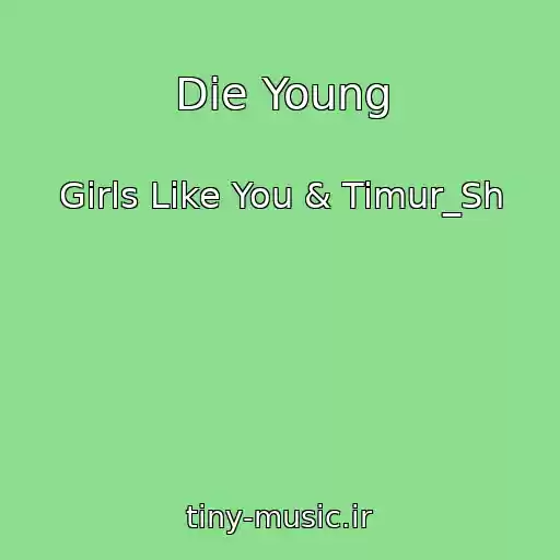 کاور آهنگ Die Young از Girls Like You & Timur_Sh