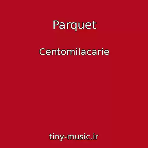 کاور آهنگ Parquet از Centomilacarie