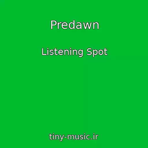 کاور آهنگ Predawn از Listening Spot