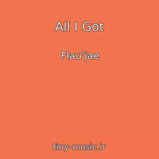 کاور آهنگ All I Got از Flau'jae