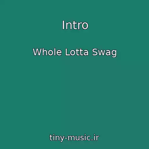 کاور آهنگ Intro از Whole Lotta Swag