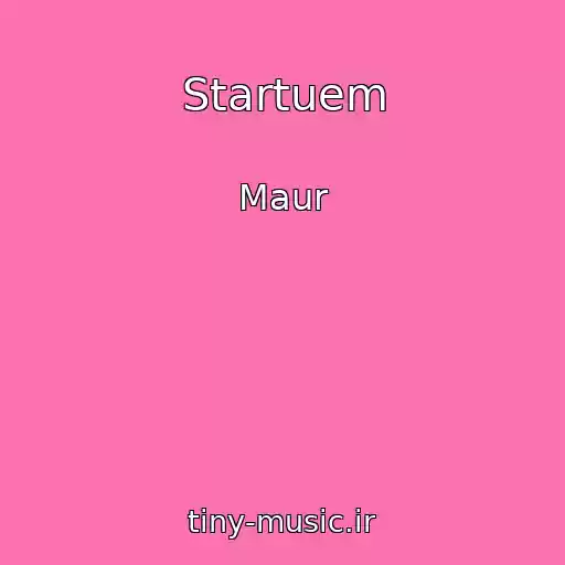 کاور آهنگ Startuem از Maur