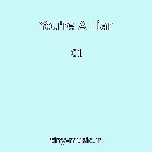 کاور آهنگ You're A Liar از Cil