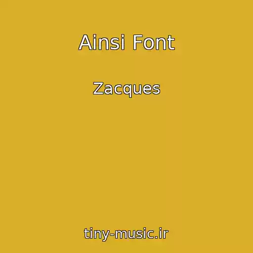 کاور آهنگ Ainsi Font از Zacques