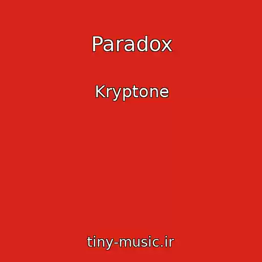 کاور آهنگ Paradox از Kryptone