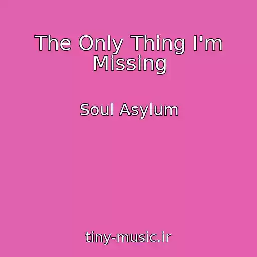 کاور آهنگ The Only Thing I'm Missing از Soul Asylum