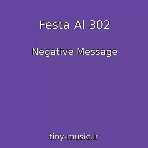 کاور آهنگ Festa Al 302 از Negative Message