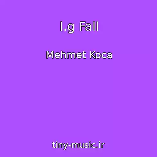کاور آهنگ I.g Fall از Mehmet Koca