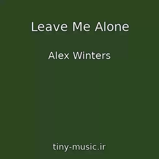 کاور آهنگ Leave Me Alone از Alex Winters