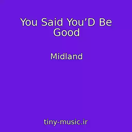 کاور آهنگ You Said You’D Be Good از Midland