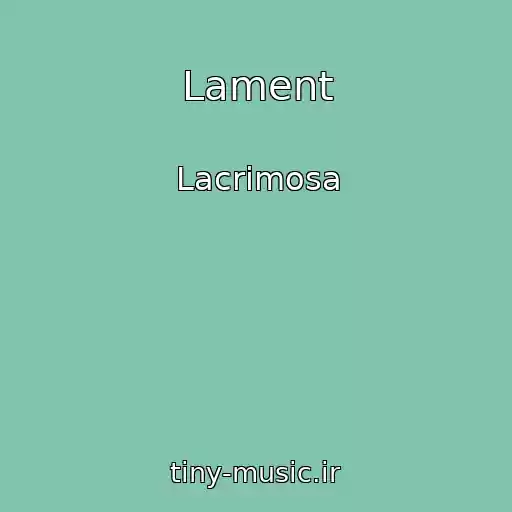 کاور آهنگ Lament از Lacrimosa