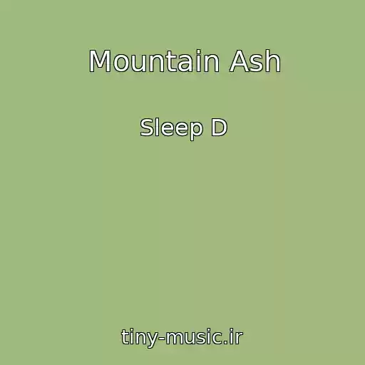 کاور آهنگ Mountain Ash از Sleep D